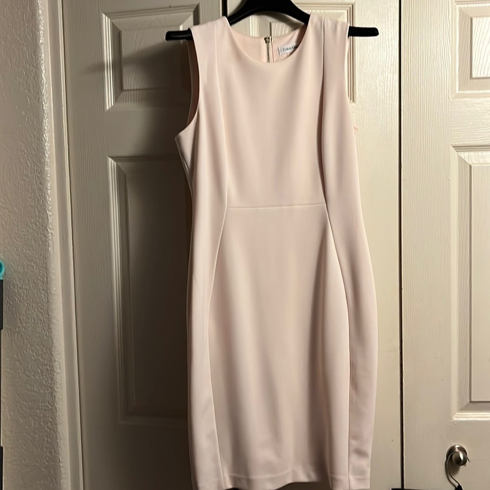 Pink dress for any occasion. Lovely for a wedding, dinner, or work